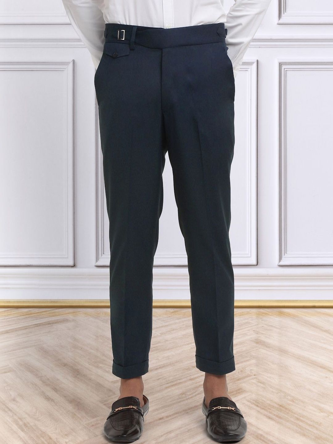 Moda Rapido Men Slim Fit Easy Wash Trousers