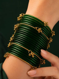 Set PANASH 28 Gelang Bersalut Emas