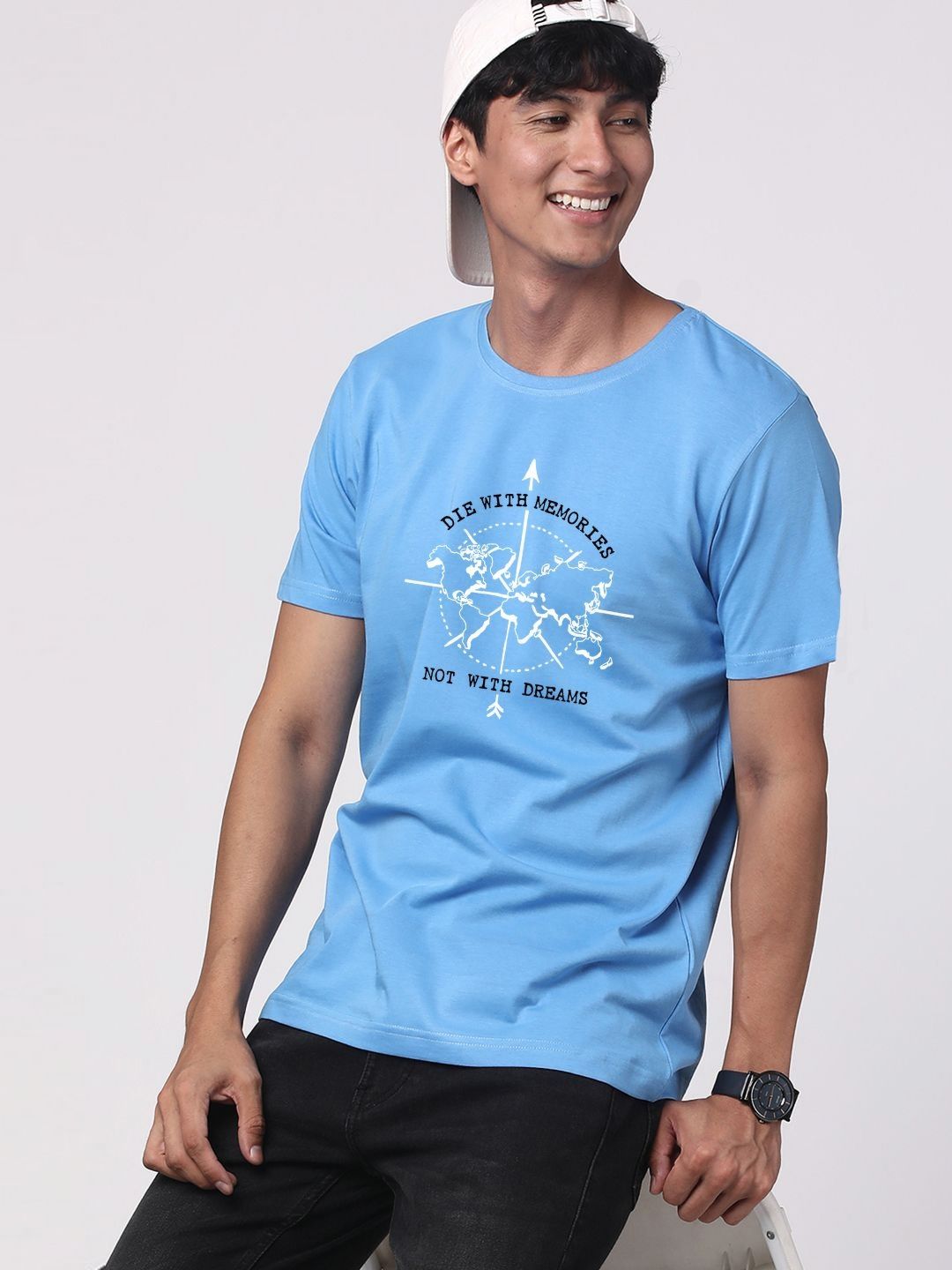 ADRO Lelaki Pek 3 Baju-T Bercetak