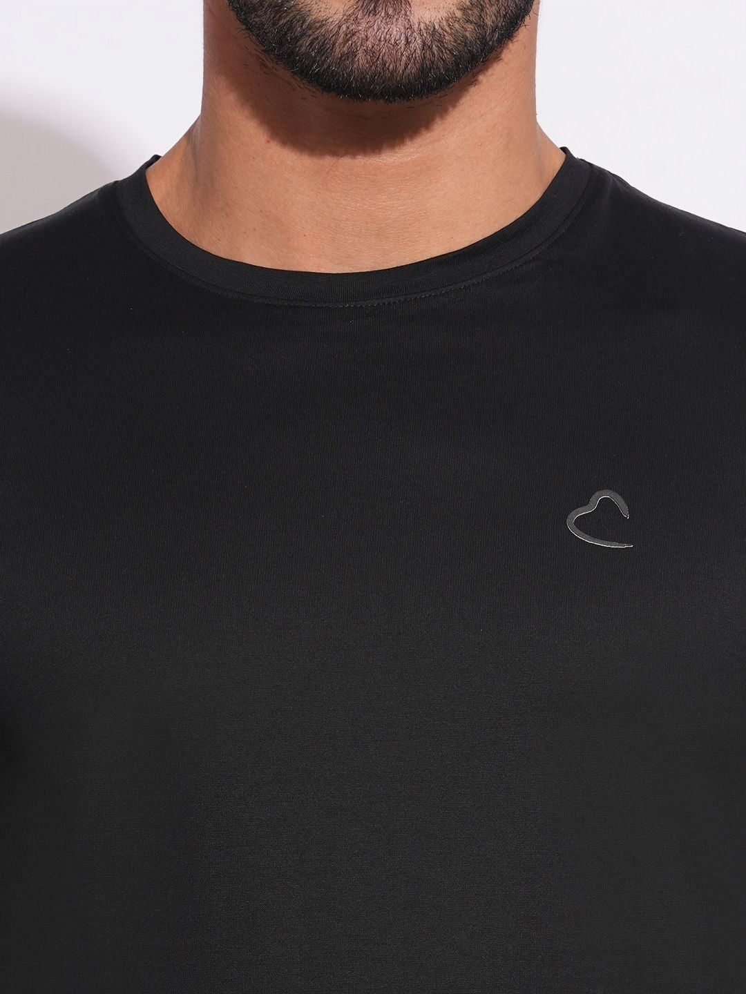 Being Human Men Brand Logo Printed Slim Fit T-shirt