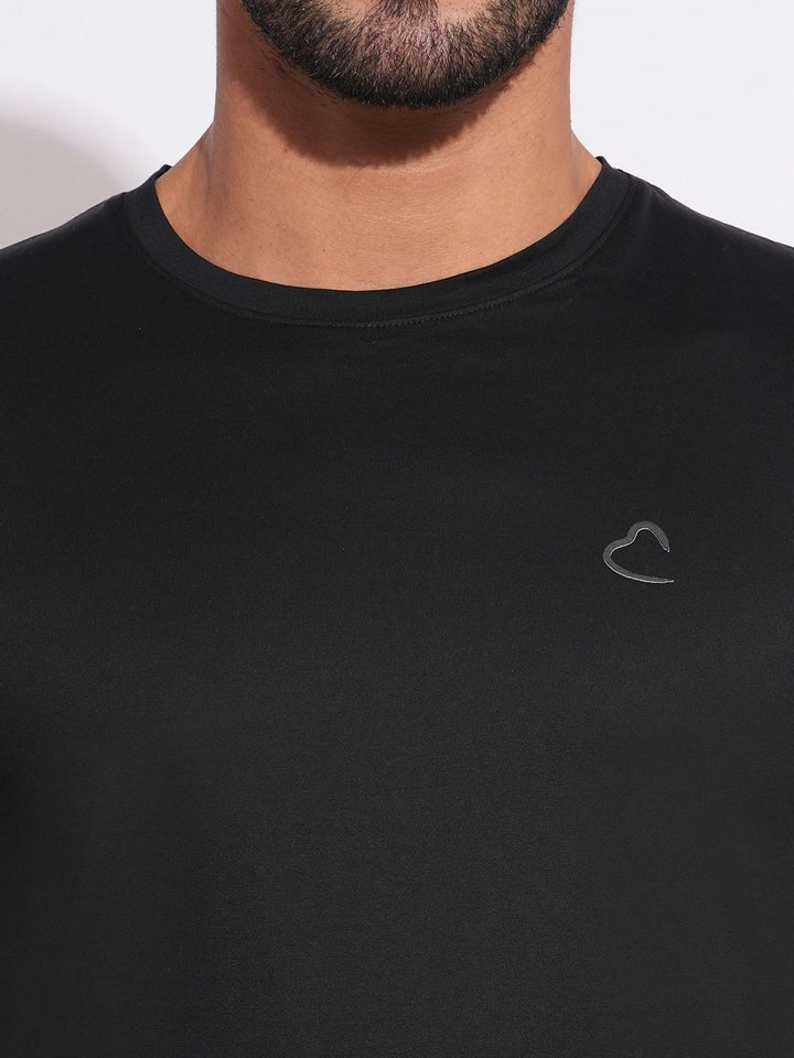 Being Human Men Brand Logo Printed Slim Fit T-shirt