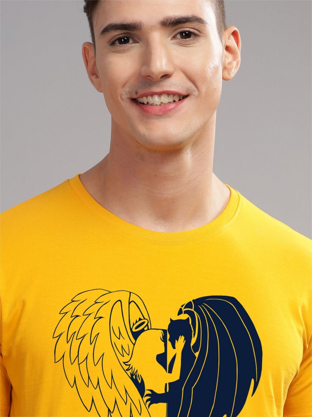 ADRO Men Printed T-shirt
