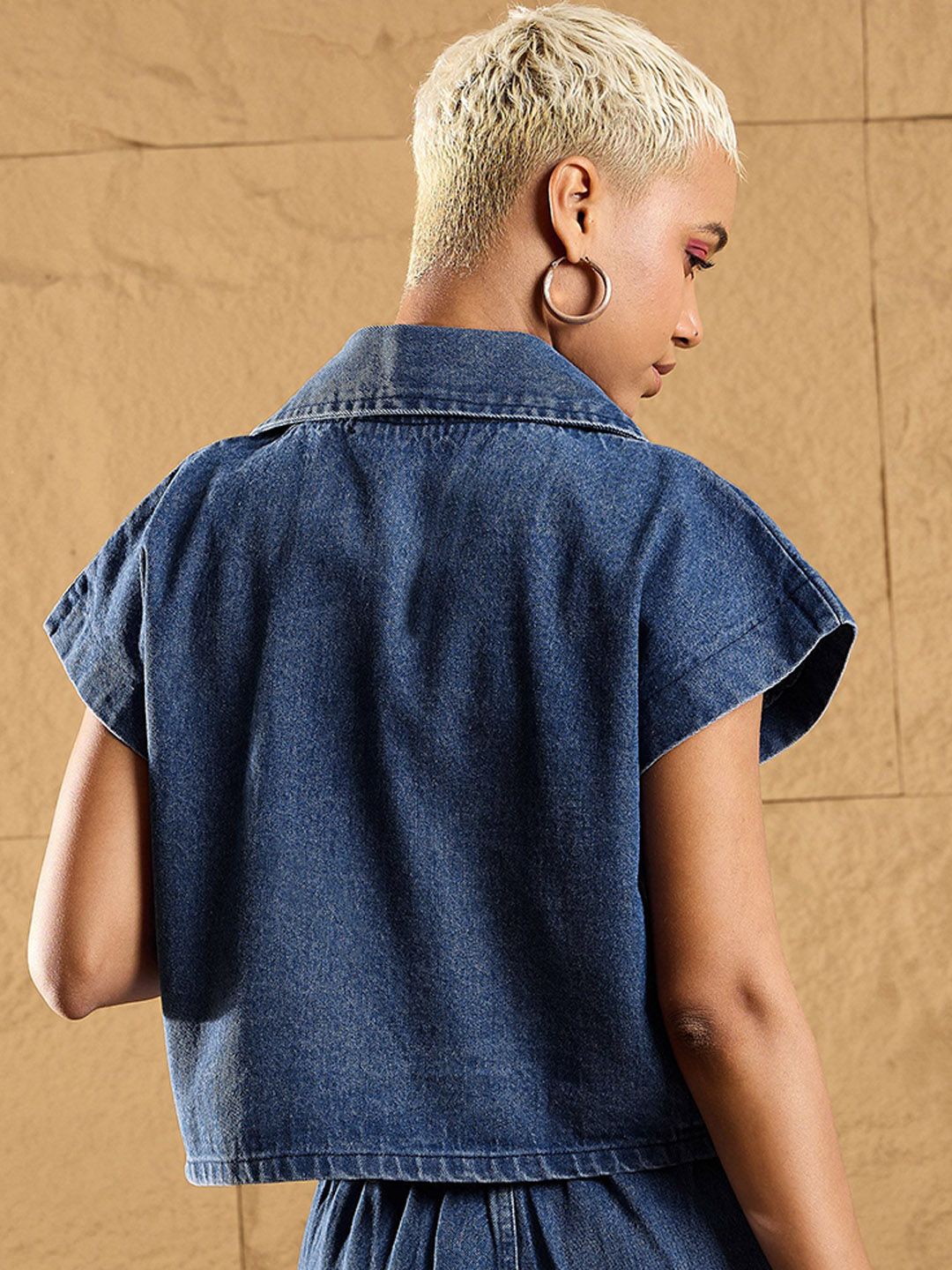 Sassafras wanita jaket denim