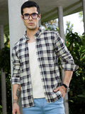 Campus Sutra Comfort Tartan Checked Regular Fit Casual Shirt