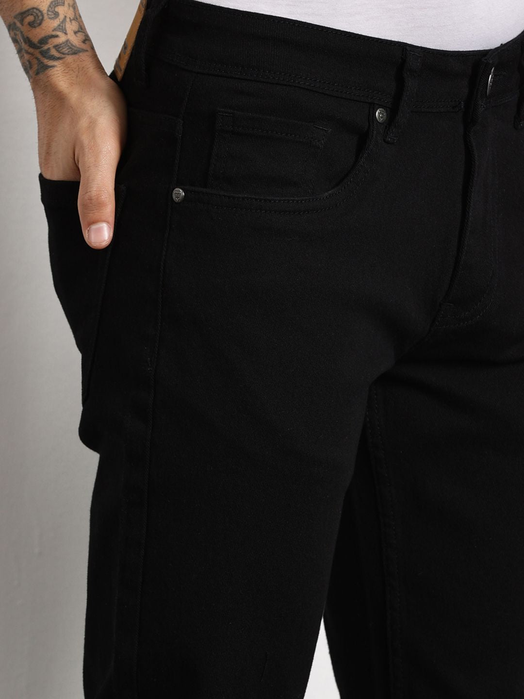 Thomas Scott Men Smart Slim Fit Mid-Rise Clean Look Jeans