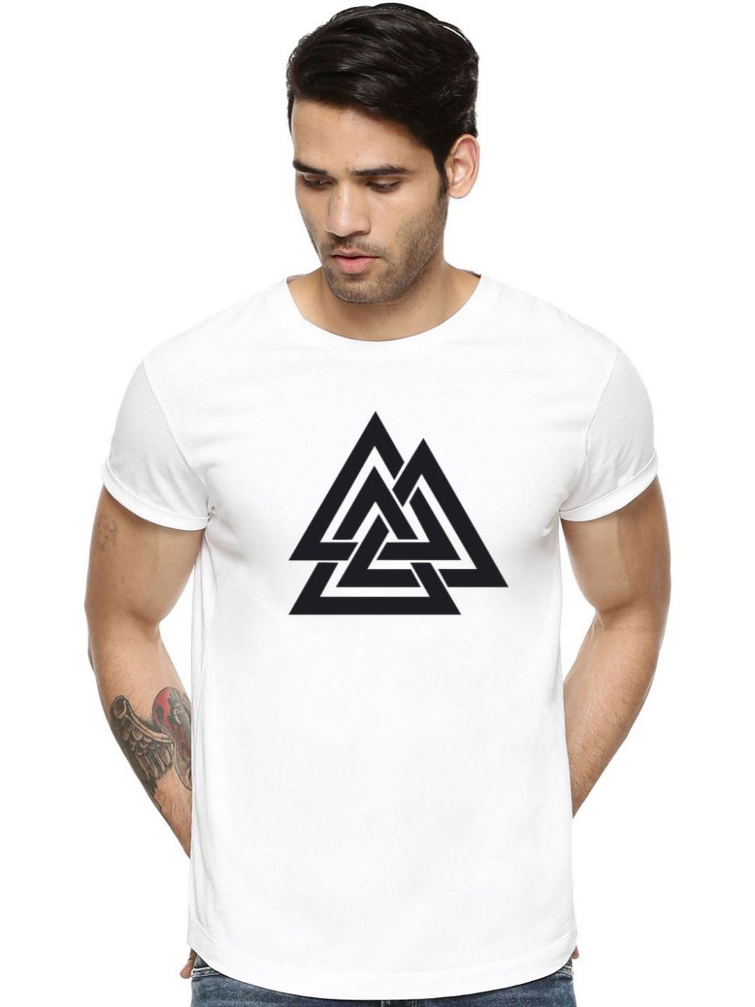 ADRO Men Printed T-shirt