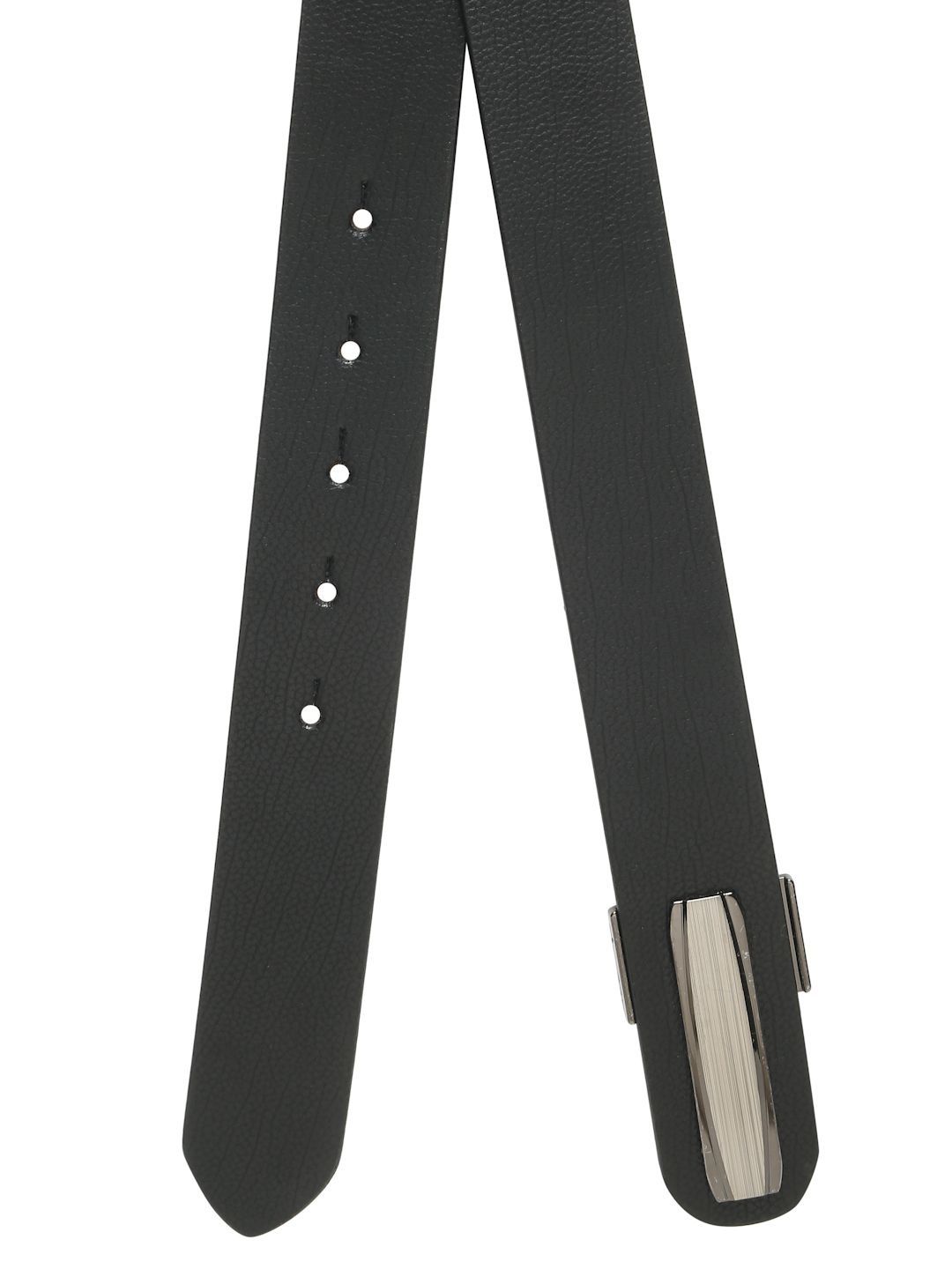 Teakwood Leathers Men Textured Leather Formal Belt