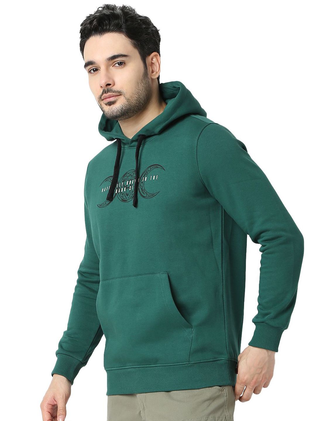 Spykar Men Sweatshirt Hooded