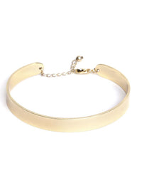 DressBerry Women Brass Gold-Plated Wraparound Bracelet