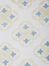 KLOTTHE White Floral Pure Cotton 400 TC King Superfine Bedsheet with 2 Pillow Covers-98 x 89 inches