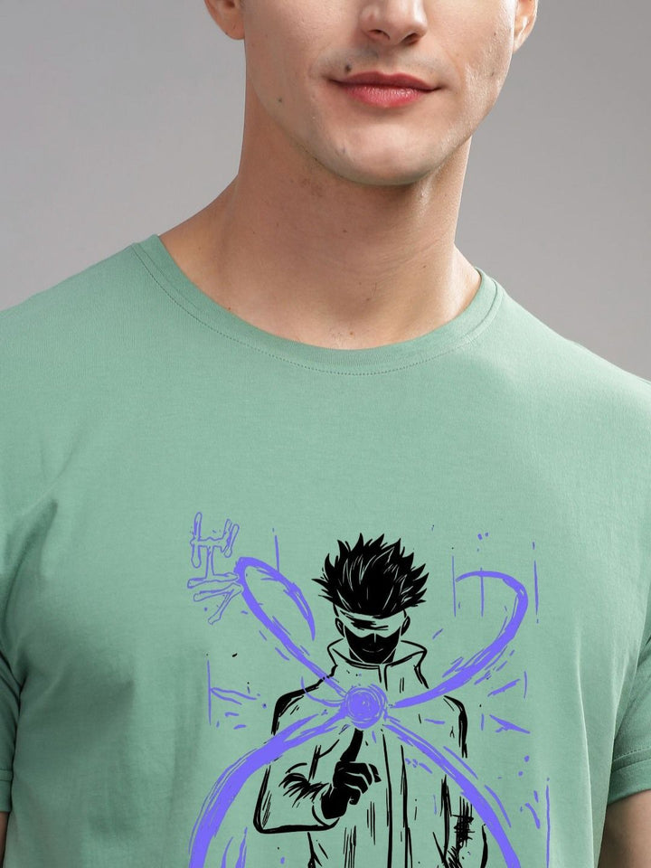 ADRO Men Graphic Printed Graphic Print Others Round Neck Cotton Tshirt