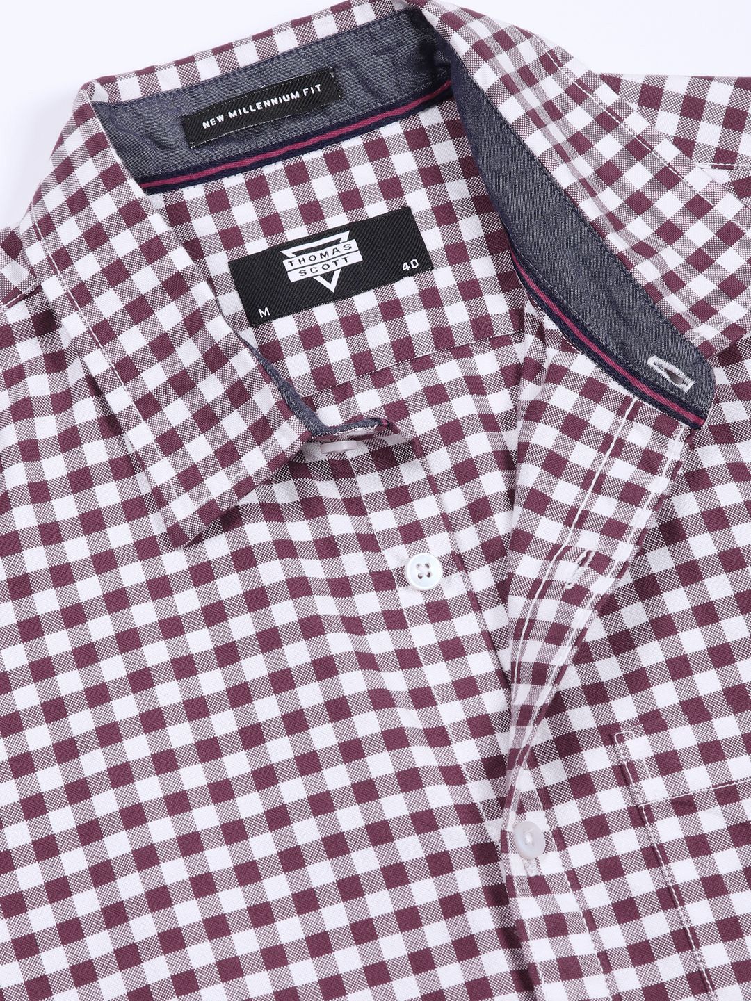 Thomas Scott Men Other Checks Casual Shirt