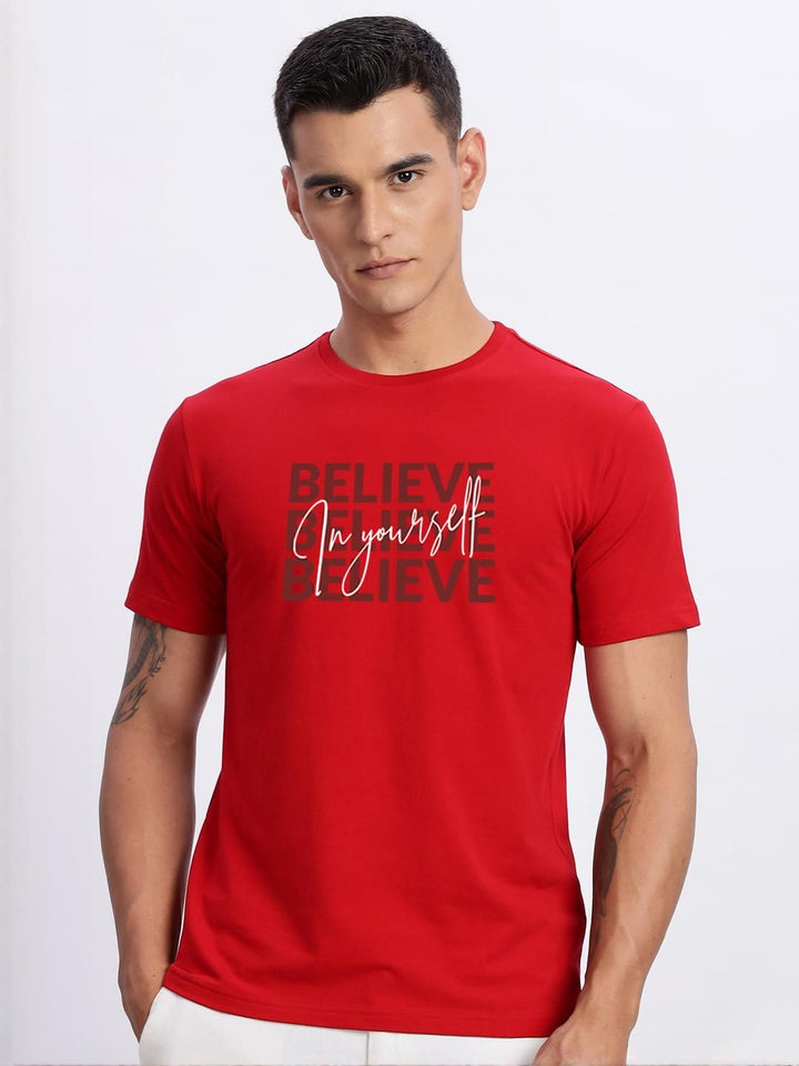 Tshirts Merah Lelaki ADRO