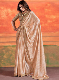 Saree mall Bandhani Embroidered Embellished Sarees