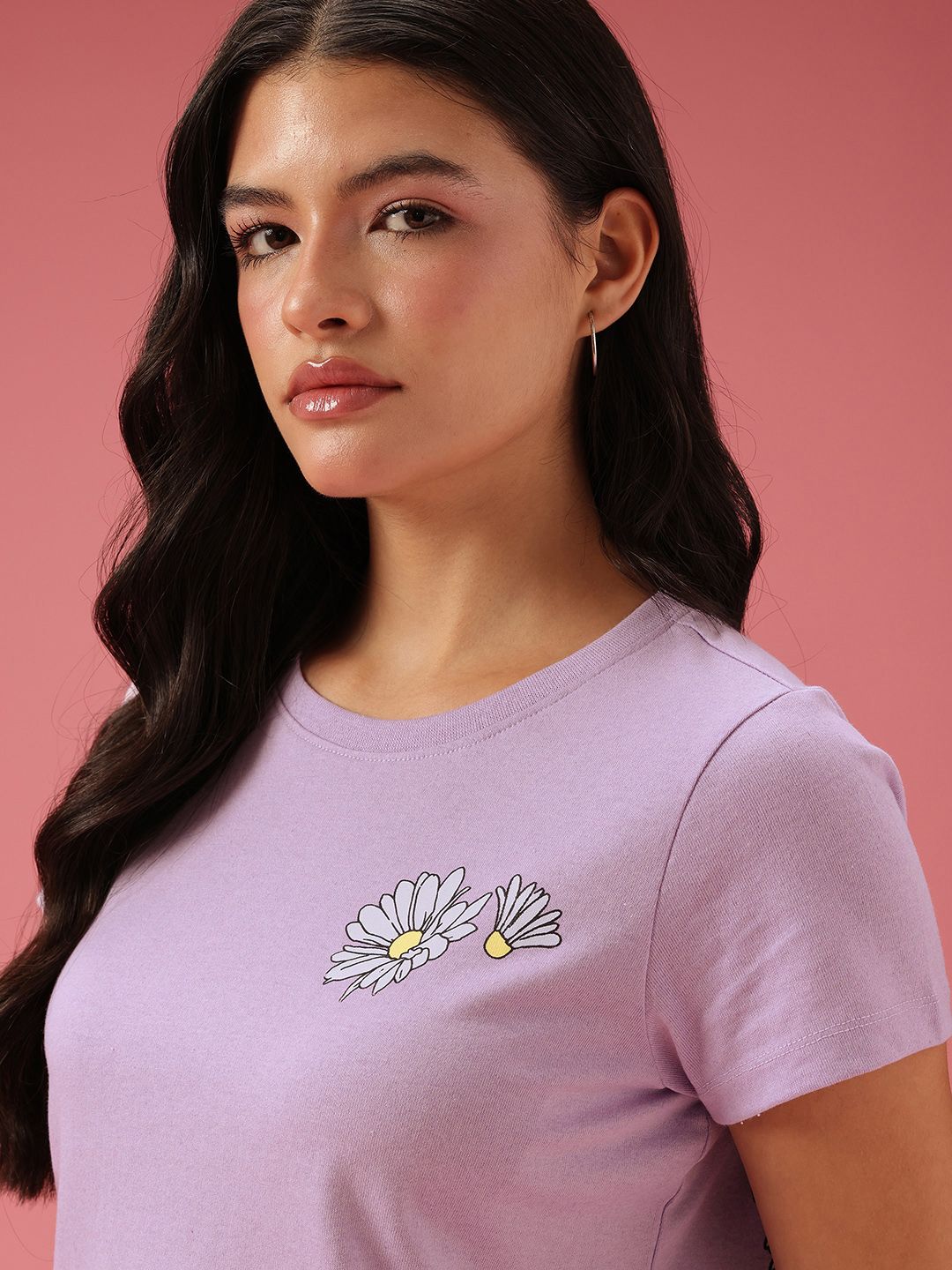 DressBerry Graphic Printed Casual T-shirt