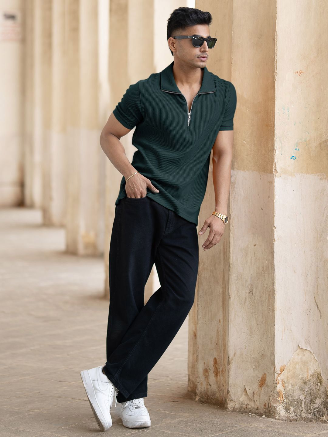 T-shirt kolar Powerlook Men