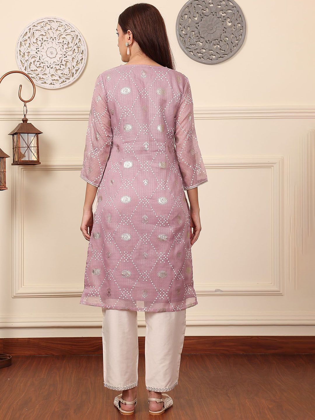 W Women Printed Kurta