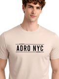 ADRO Men Typography Printed T-shirt