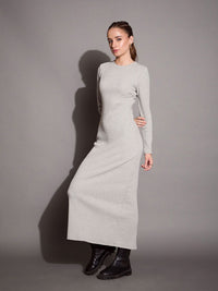 SASSAFRAS BASICS Bodycon Maxi Dress