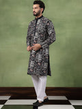 SOJANYA Men Embroidered Thread Work Kurta