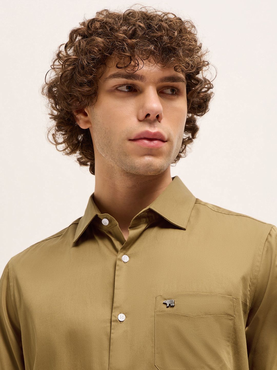 THE BEAR HOUSE Men Tailored Fit Opaque Formal Shirt