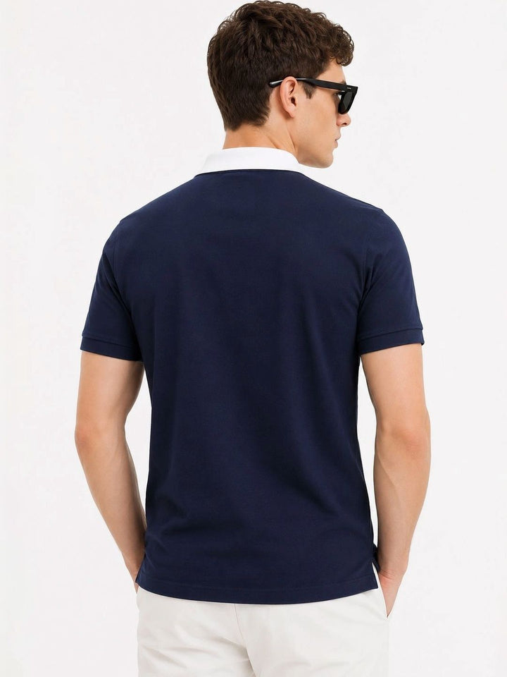 Baju-T Kolar Polo Berkolar ADRO Lelaki