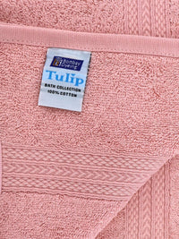 BOMBAY DYEING Peach-Coloured 1 Pcs Cotton 450 GSM Bath Towel