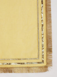 VASTRAMAY Girls Yoke Design Gotta Patti Straight Kurta with Pyjamas & With Dupatta