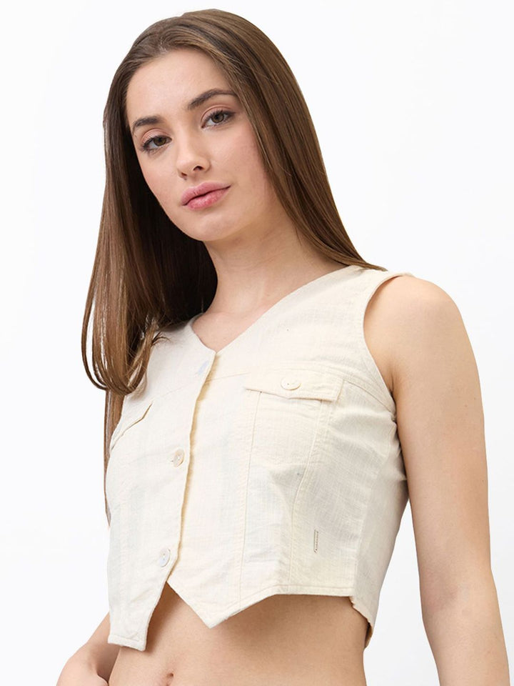SPYKAR Women Cotton Shirt Style Top