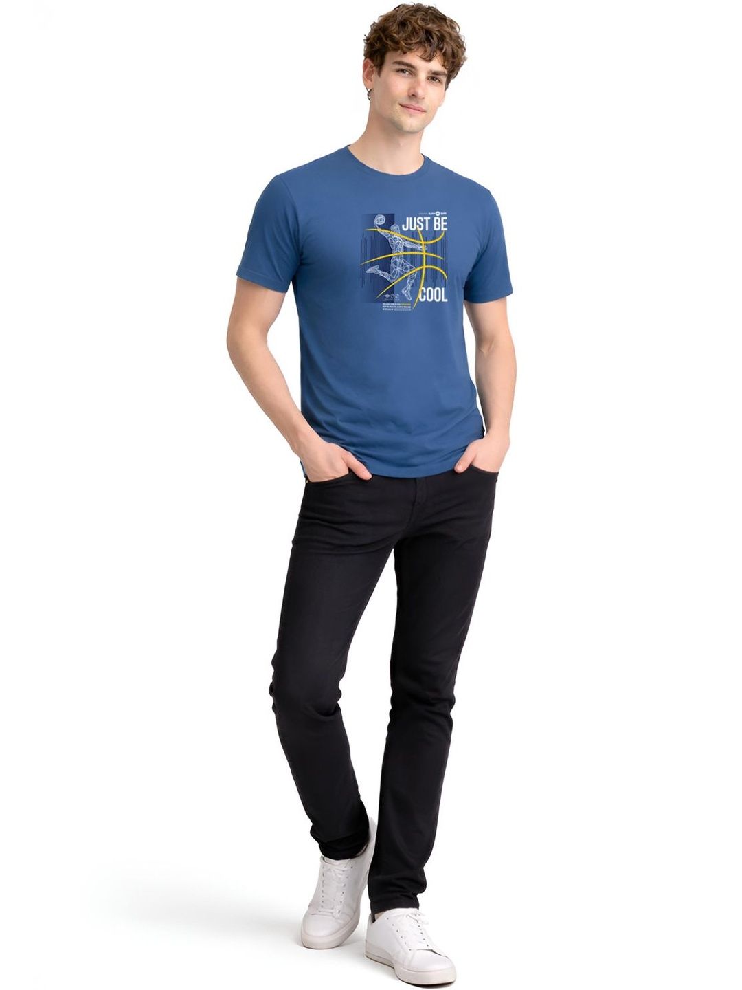 ADRO Men Printed T-shirt