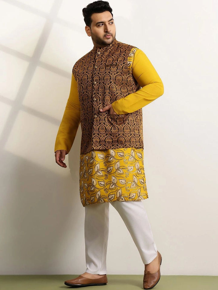 Jaket Nehru Brocade Rekaan Tenun SOJANYA PLUS