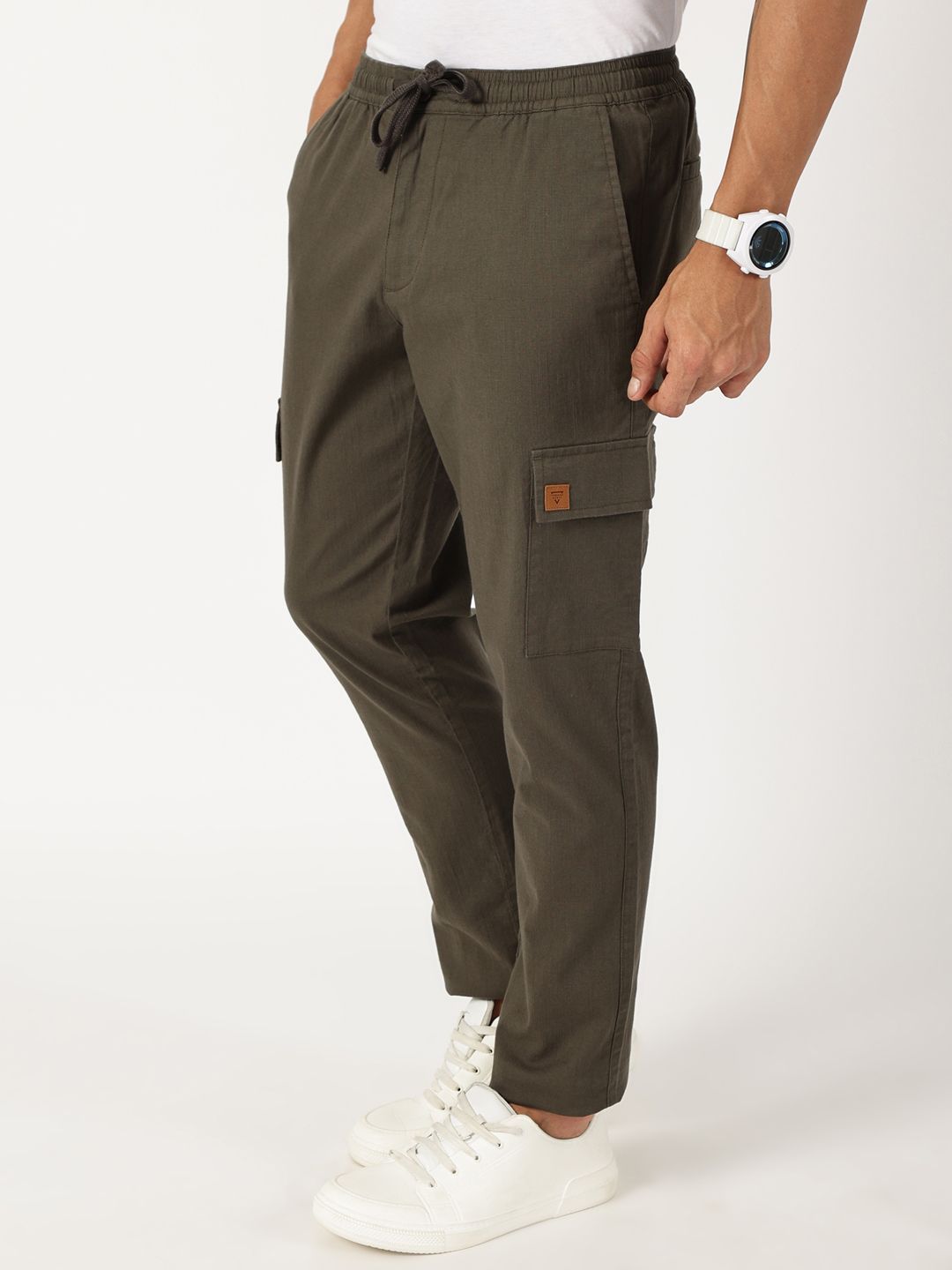 Thomas Scott Men Smart Straight Fit Easy Wash Trousers
