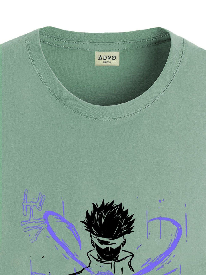 ADRO Men Graphic Printed Graphic Print Others Round Neck Cotton Tshirt