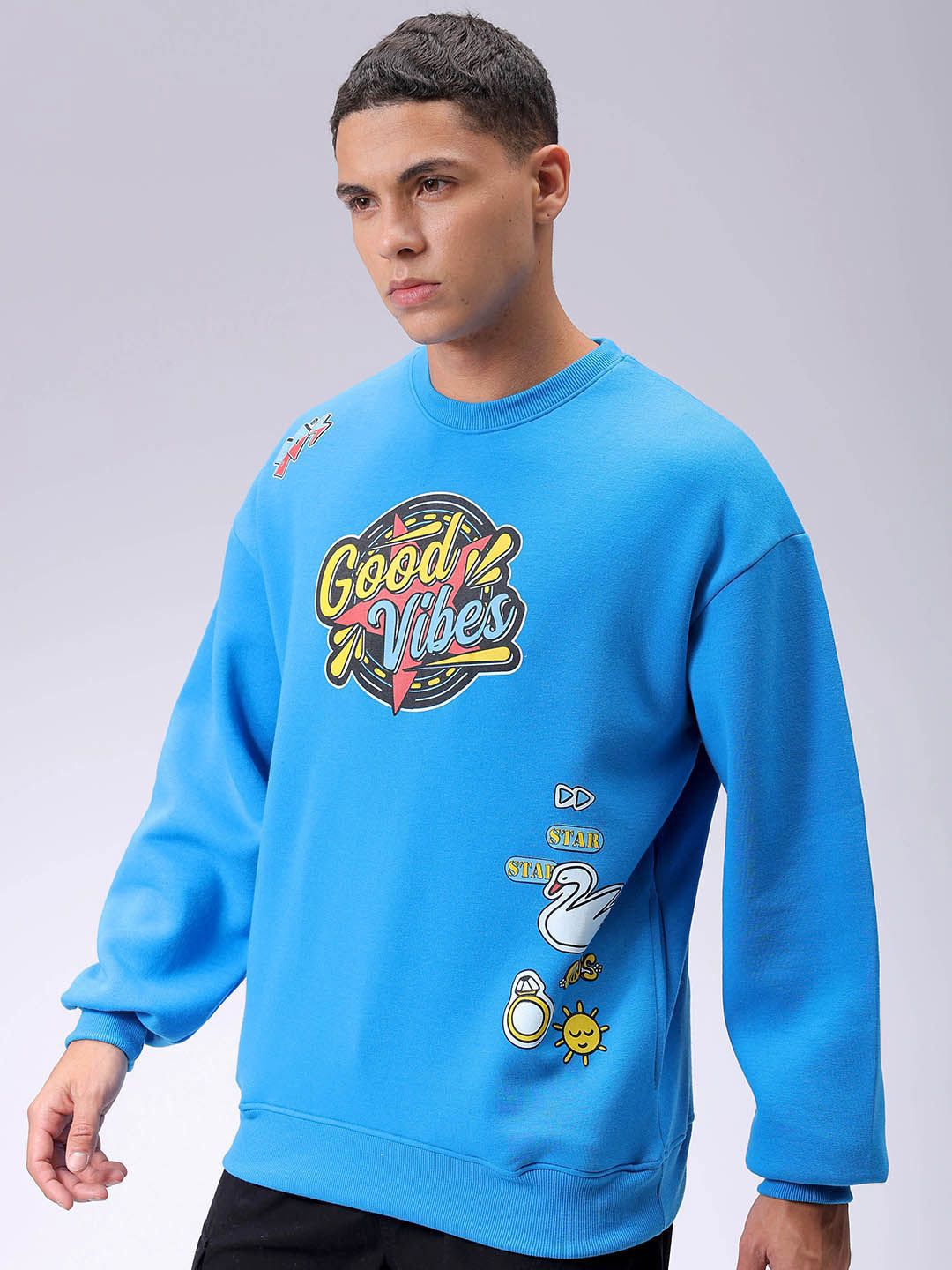 The Indian Garage Co Men Printed Sweatshirt