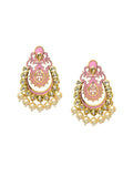 Anting-anting Jatuh Kontemporari Bersalut Emas Anouk Cubic Zirconia
