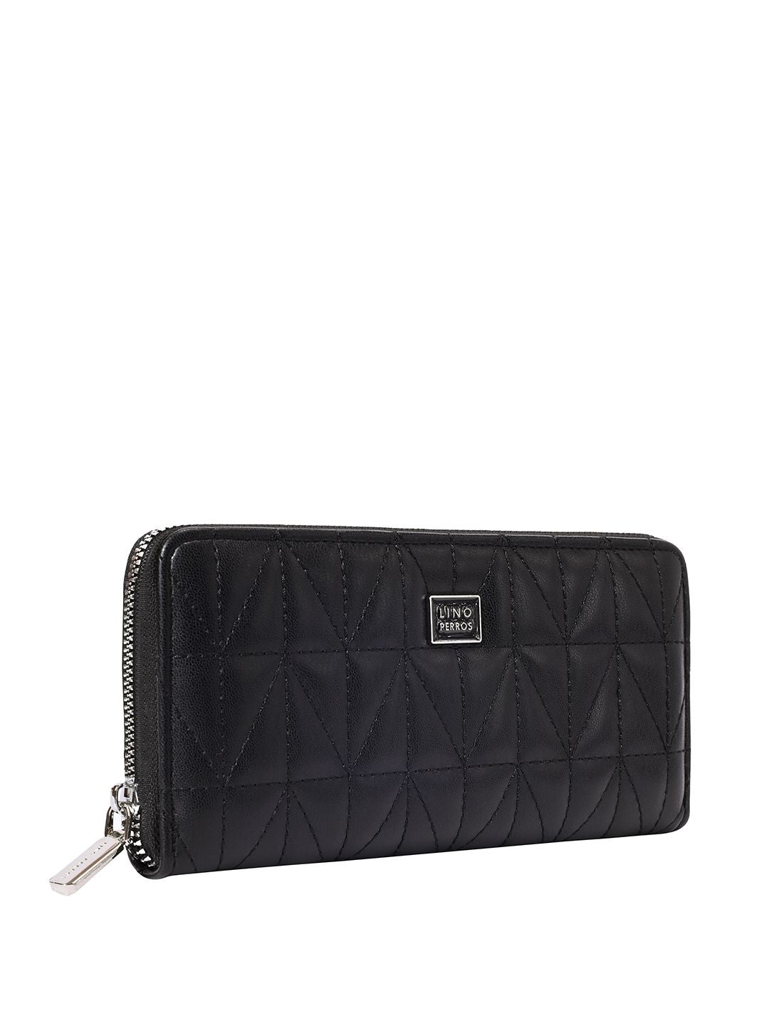Lino Perros Women Quilted Zip Around Wallet