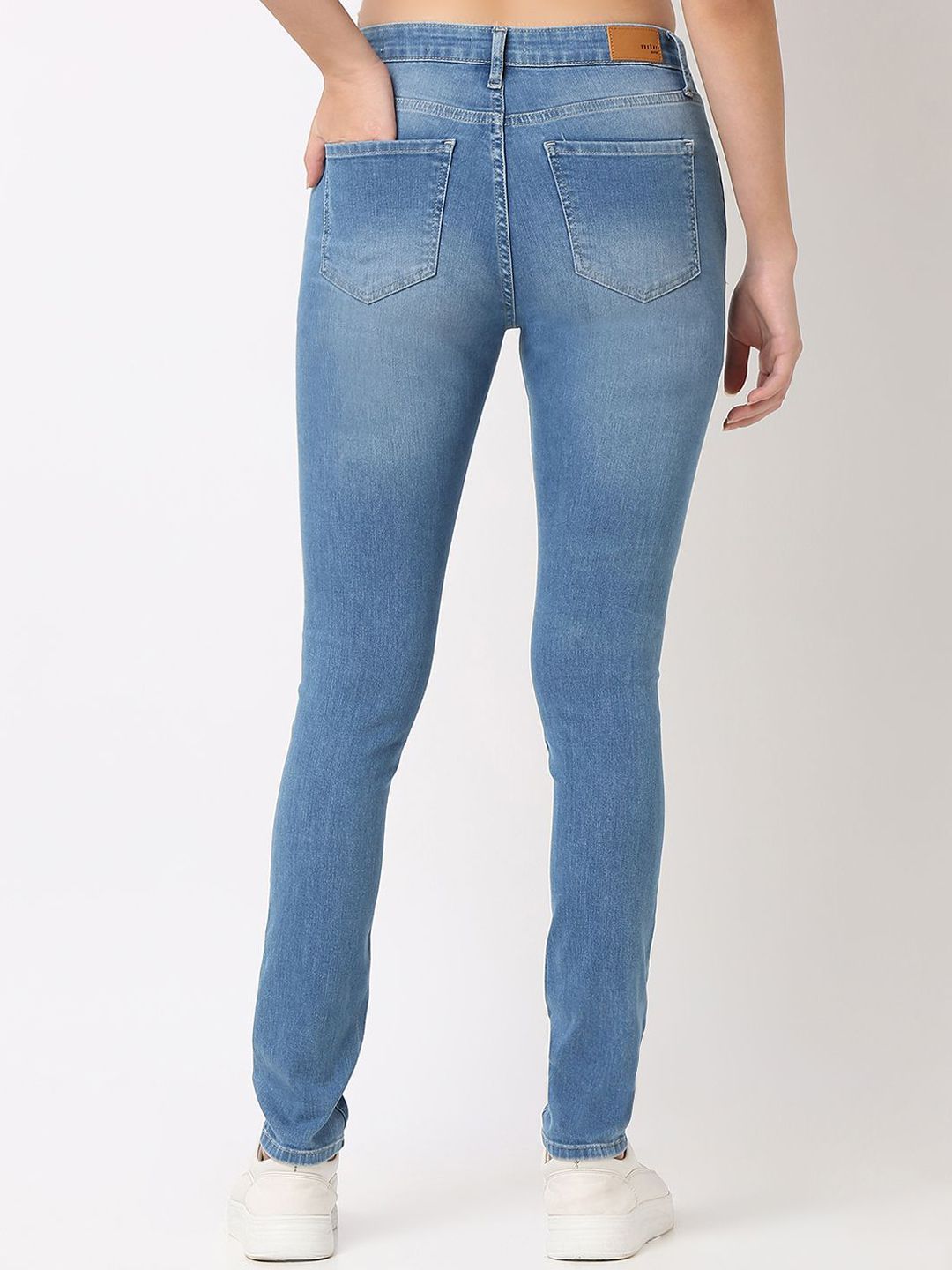 SPYKAR Women Skinny Fit Light Fade Jeans