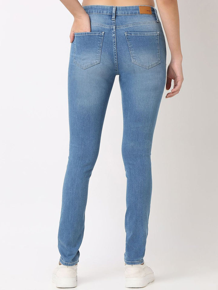 SPYKAR Women Skinny Fit Light Fade Jeans