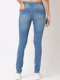 SPYKAR Women Skinny Fit Light Fade Jeans