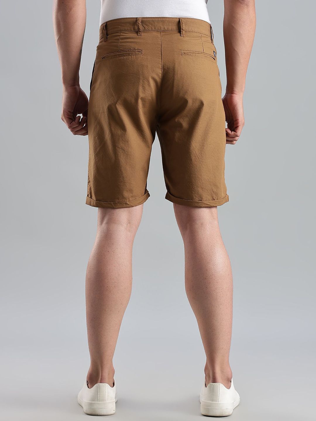 Thomas Scott Men Regular Fit Mid-Rise Pure Cotton Shorts