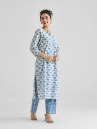 Rustorange Women Floral Printed Kurta