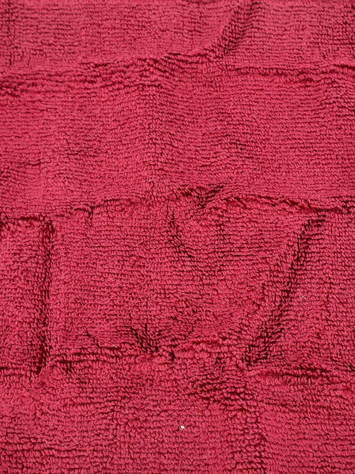 BOMBAY DYEING Super Ultrx Maroon 3 Pieces Pure Cotton 650 GSM Face Towel