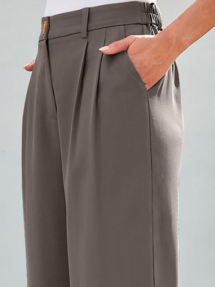all about you Women Loose Fit High-Rise Parallel Trouser