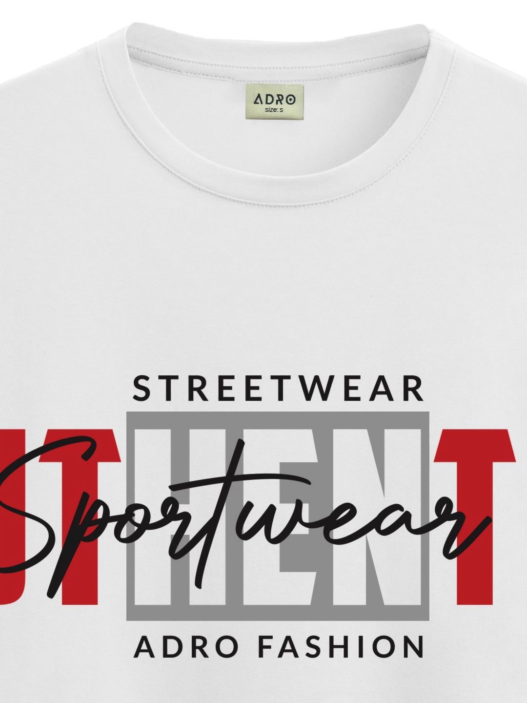 ADRO Men Graphic Printed Round Neck Cotton T-shirt