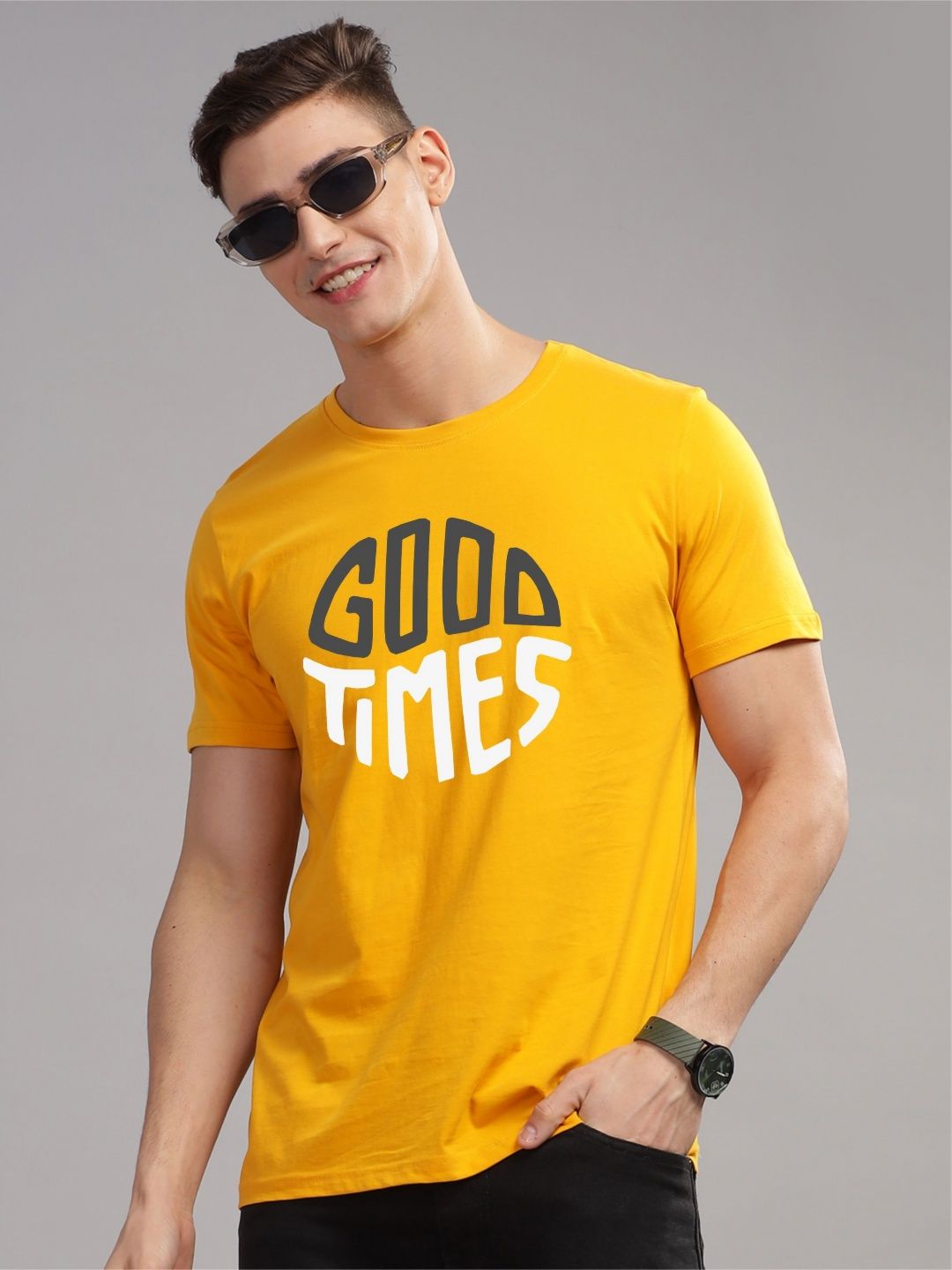 ADRO Men Printed T-shirt