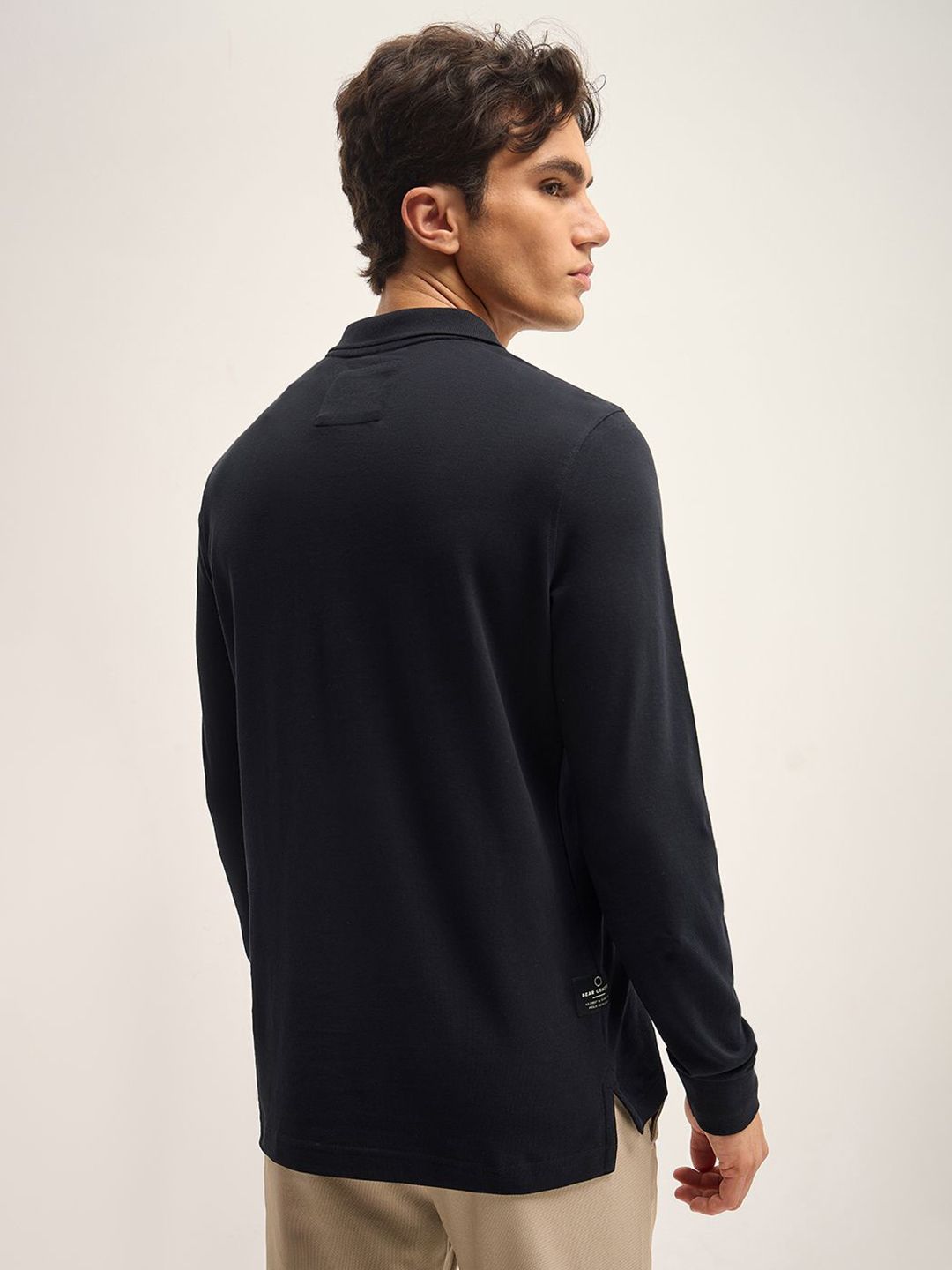 THE BEAR HOUSE Men Polo Collar T-shirt