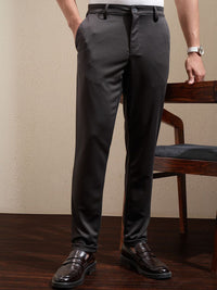 HIGHLANDER Men Easy Wash Chinos Trousers