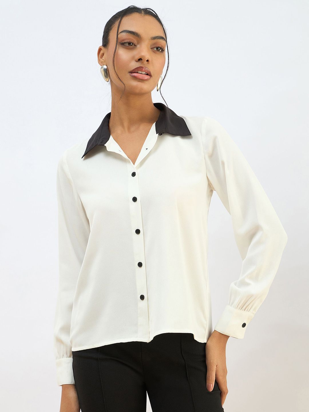 SASSAFRAS BASICS Women Opaque Casual Shirt