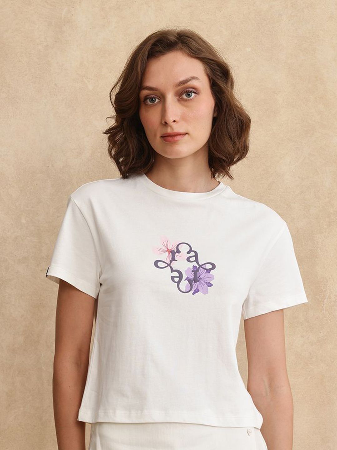 T-Shirt Poket Wanita yang Rareism Printed
