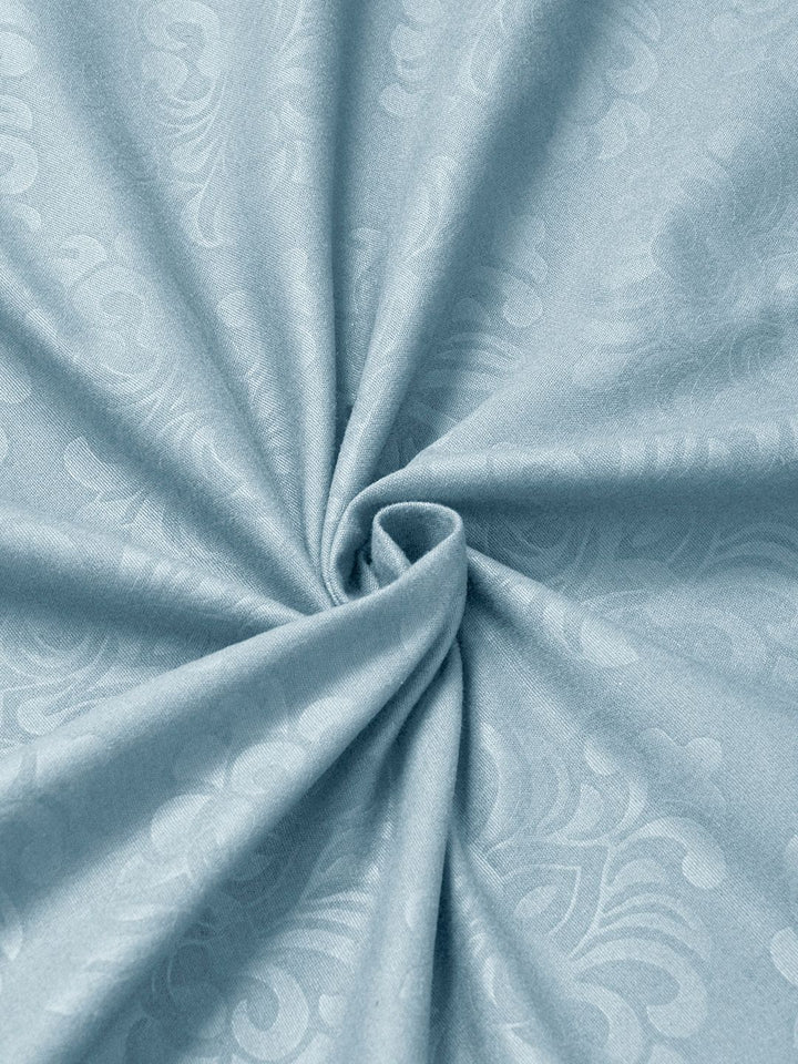 Myntra Elegant Homes Blue Floral 300 TC Cadar Katil King dengan 2 Sarung Bantal